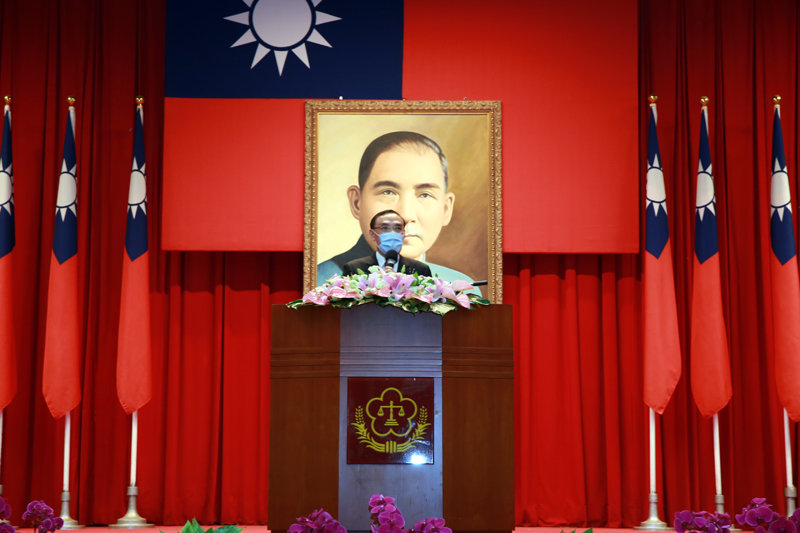 法務部長致詞