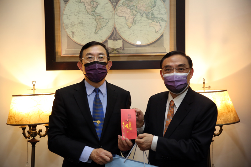 部長與檢察長合影