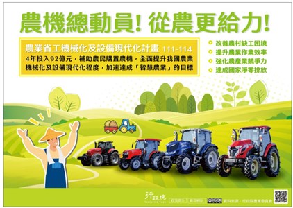 農業省工機械化及設備現代化